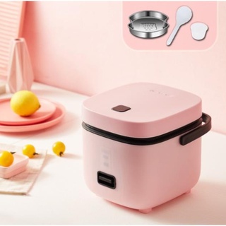 Nồi cơm điện mini - nồi cơm điện mini đa năng jiashi 1,2l cho 1 đến 2 người