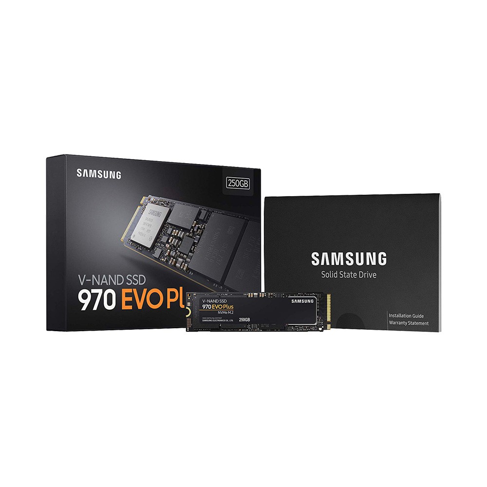 Ổ cứng SSD Samsung 970 EVO Plus PCIe NVMe V-NAND M.2 2280 250GB MZ-V7S250BW | BigBuy360 - bigbuy360.vn