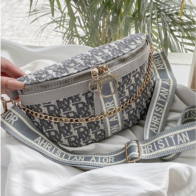 Túi Đeo Chéo Vai Có Dây Đeo Sợi Xích Thời Trang Cho Nữ fp113