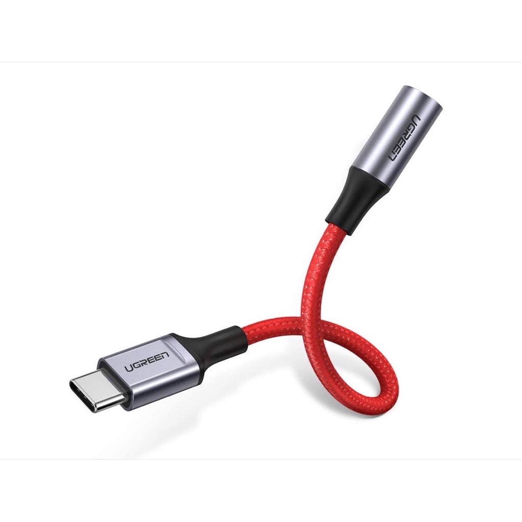 Cáp chuyển đổi âm thanh Type-C sang Audio 3.5mm UGREEN AV153 - Vỏ hợp kim (không chip)