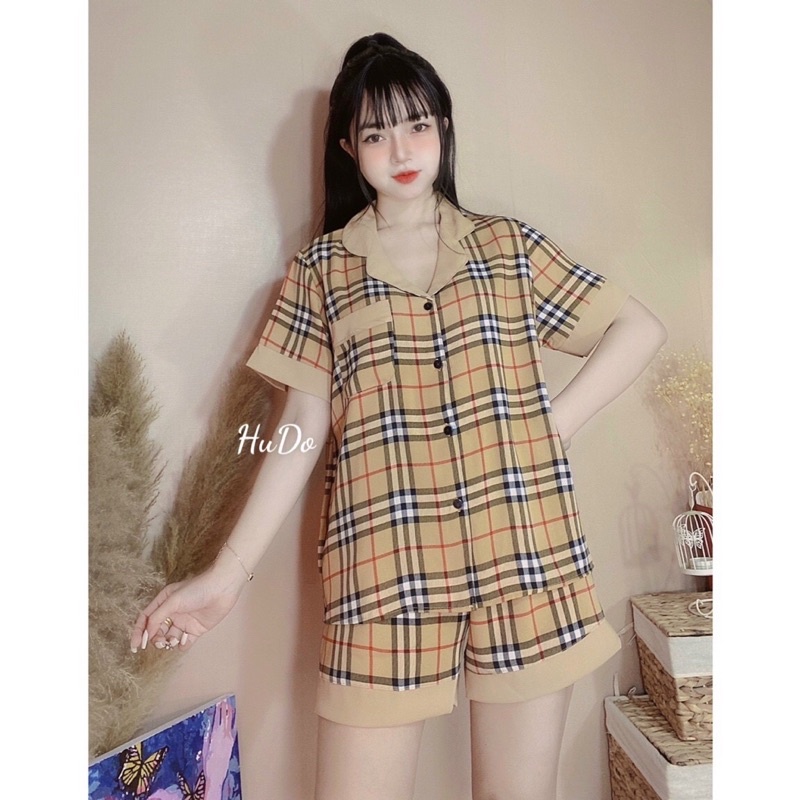 Bộ  pijama  Dơi cộc dài hàng loại 1 có video và ảnh thật