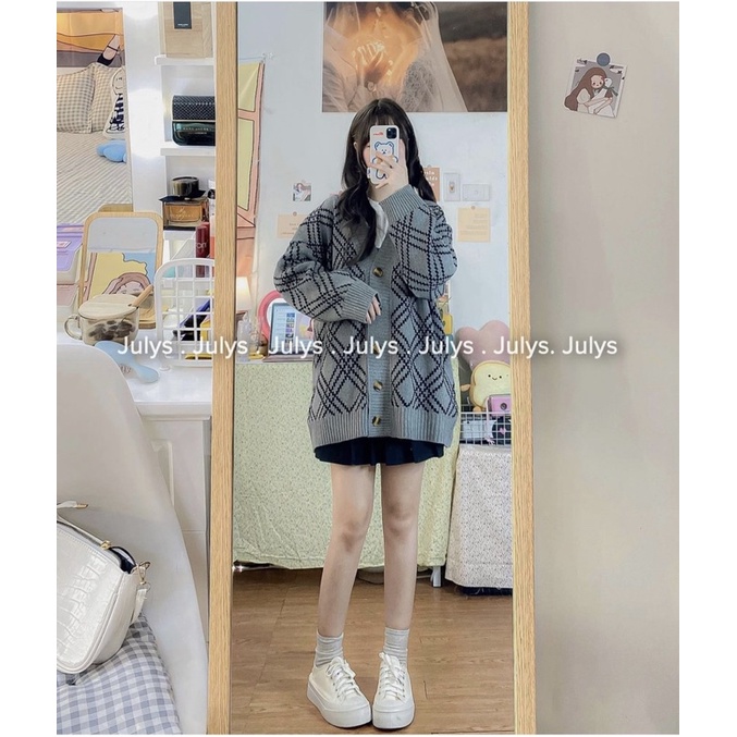 ÁO CADIGAN HỌA TIẾT THOI | BigBuy360 - bigbuy360.vn