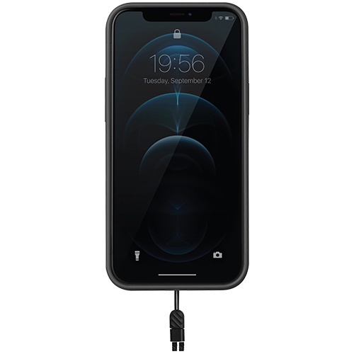 Ốp Lưng Dành Cho IPhone 12 Series UNIQ Heldro Antimicrobial nhựa TPU cạnh viền, mặt lưng nhưạ PC cứng - Hàng Chính Hãng