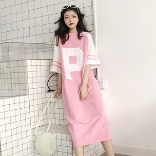 Váy cotton dáng dài hàn quốc sang chảnh (oder) kèm ảnh thật