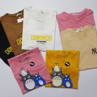 Áo thun unisex tay ngắn form dáng rộng, phối kiểu dáng