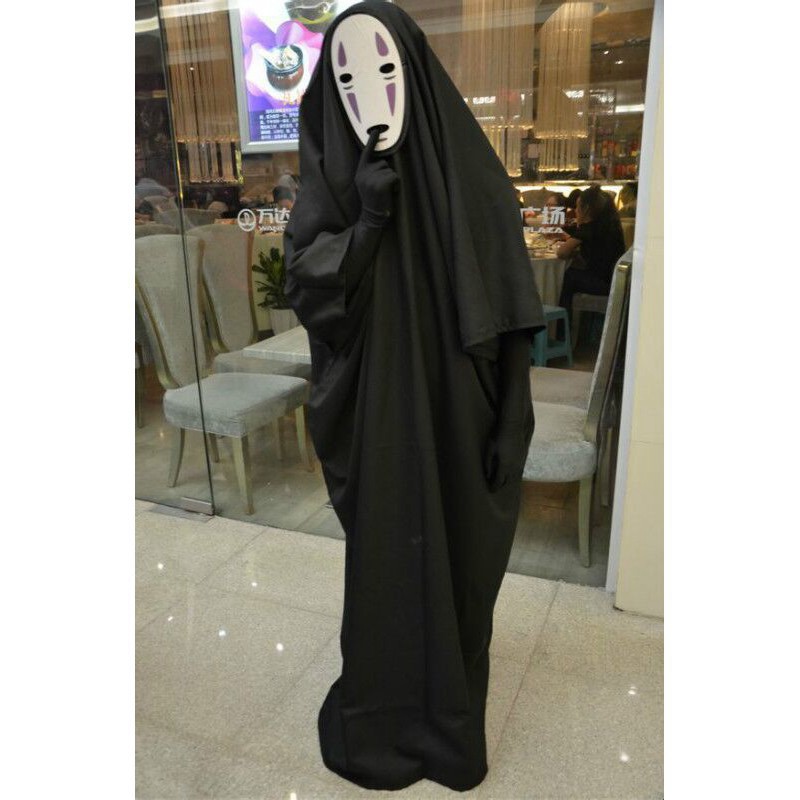 SET BỘ TRANG PHỤC HÓA TRANG NHÂN VẬT MA VÔ DIỆN Hayao Miyazaki SPIRITED AWAY CHO TRẺ EM,NGƯỜI LỚN