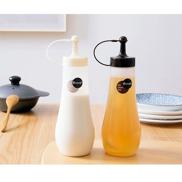 Bình đựng gia vị, nước sốt, nước tương Enough Inomata 360ml màu nâu nội địa Nhật Bản - Nakaya