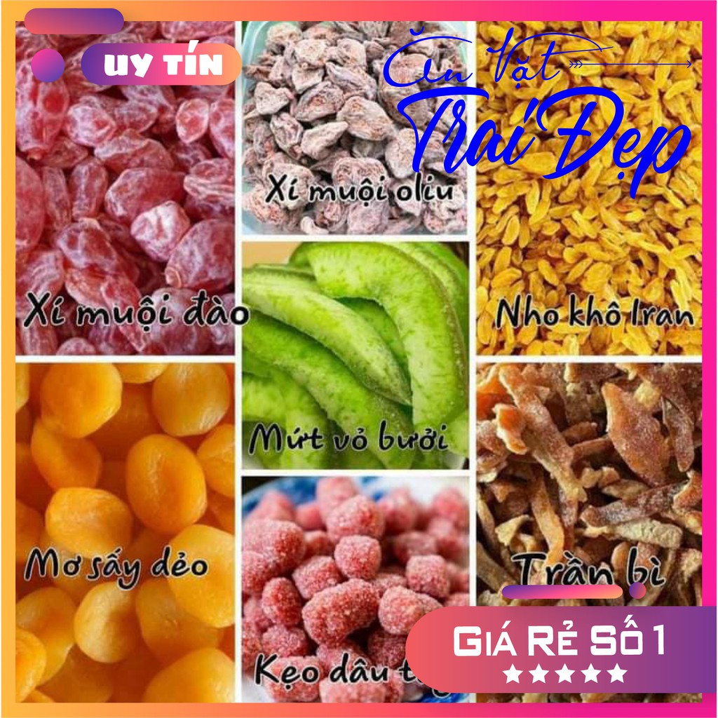 Mứt 7 vị 330g - Trai Đẹp Snacks