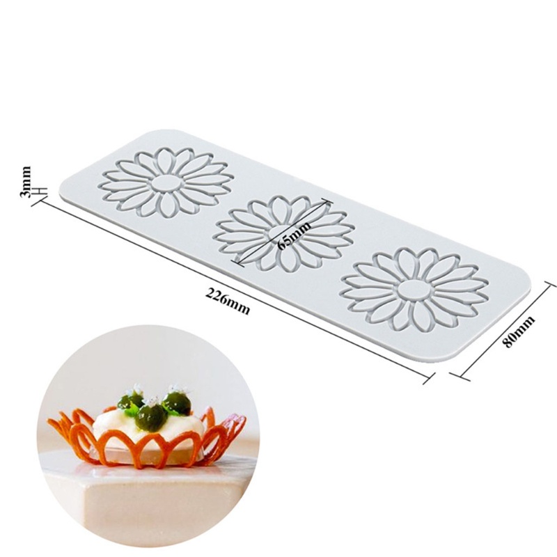 Khuôn Silicone Tạo Hình Trang Trí Bánh Kem DIY