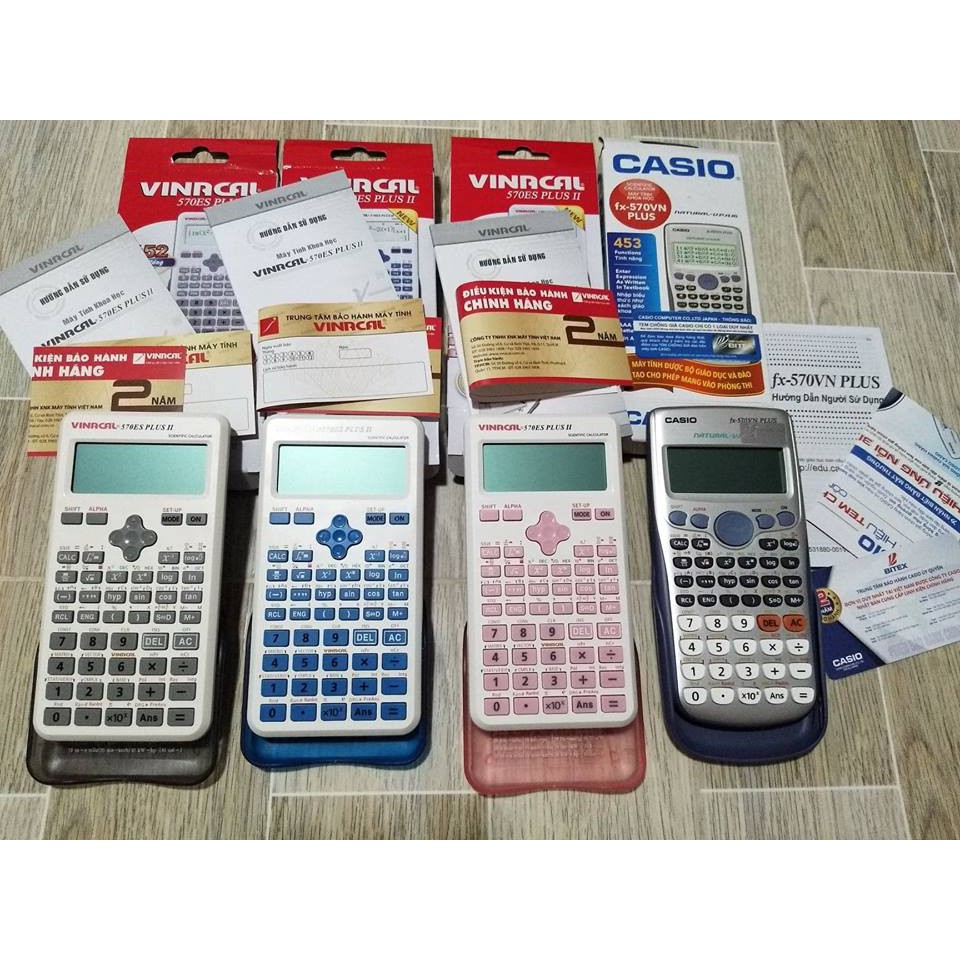 MÁY TÍNH VINACAL 570 ES PLUS II (CHÍNH HÃNG)