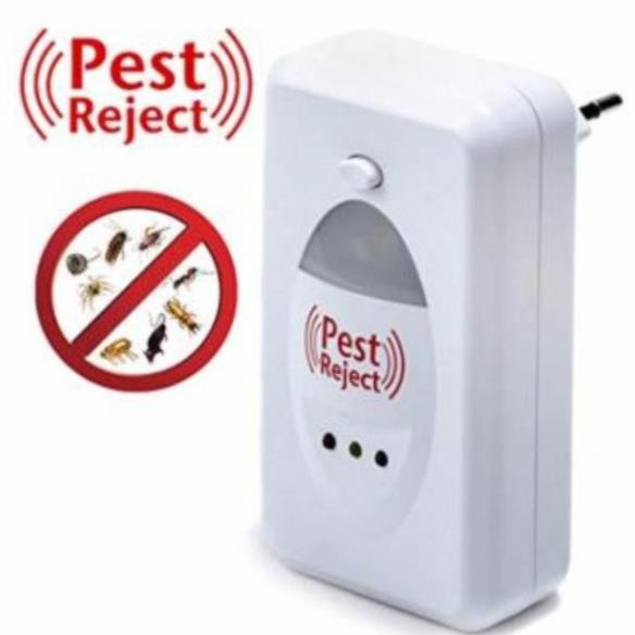 Máy đuổi/chống côn trùng, muỗi, dán PEST REJECT - Kiêm đèn ngủ an toàn - Nhập khẩu USA