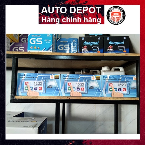 Camera hành trình màn hình cảm ứng full 1080 HD Dual Lens Vehicle BlackBox DVR cho ô tô hàng mới 100% Fullbox tiếng việt