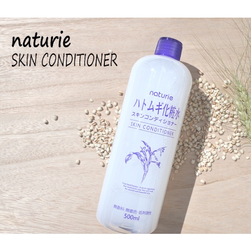 Toner nước hoa hồng ý dĩ naturie hatomugi nước cân bằng da dưỡng ẩm skin conditioner nhật bản 500ml  Freeship