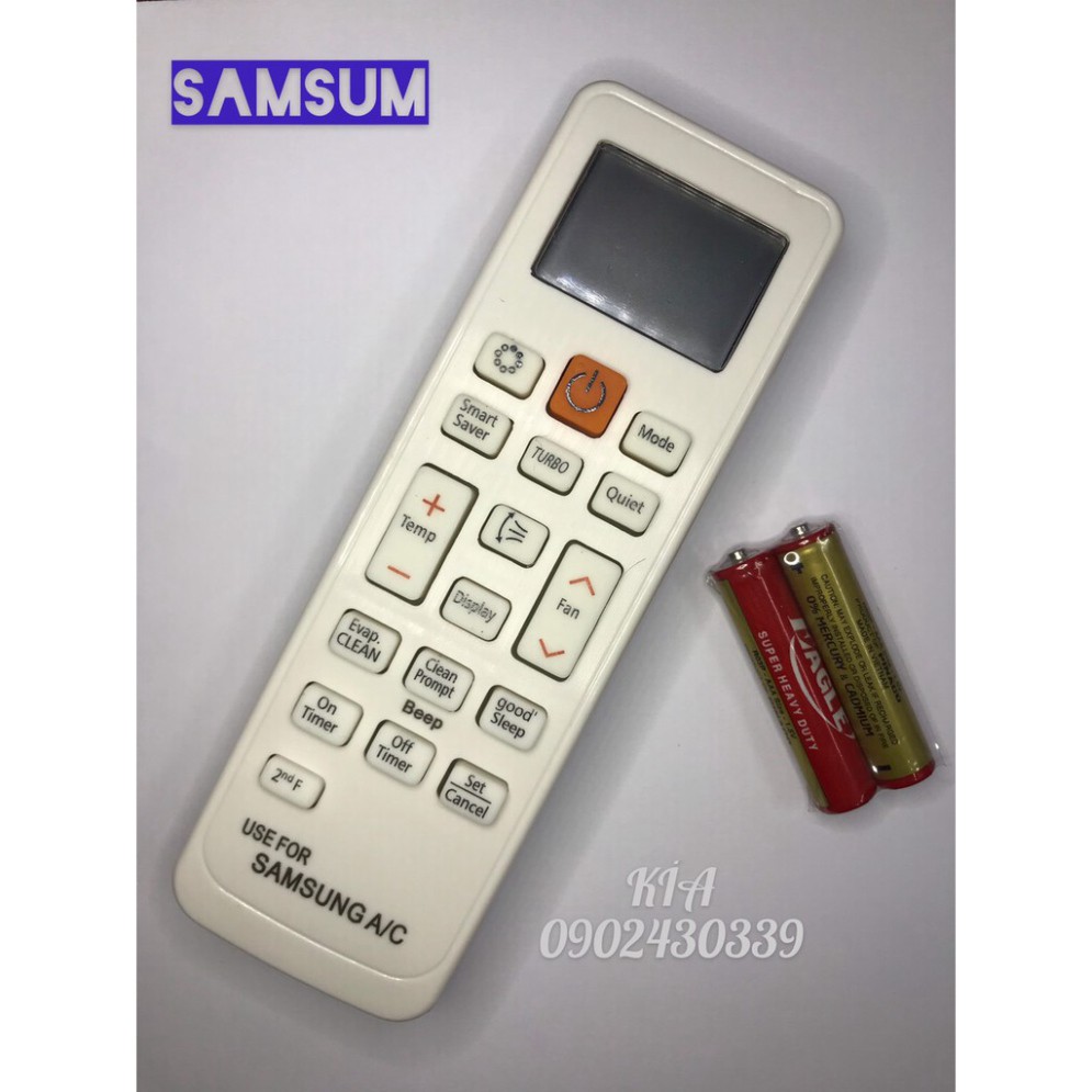 REMOTE MÁY LẠNH SAMSUNG INVERTER DB93-14195F - ĐIỀU KHIỂN ĐIỀU HÒA SAMSUNG INVERTER DB93-14195F