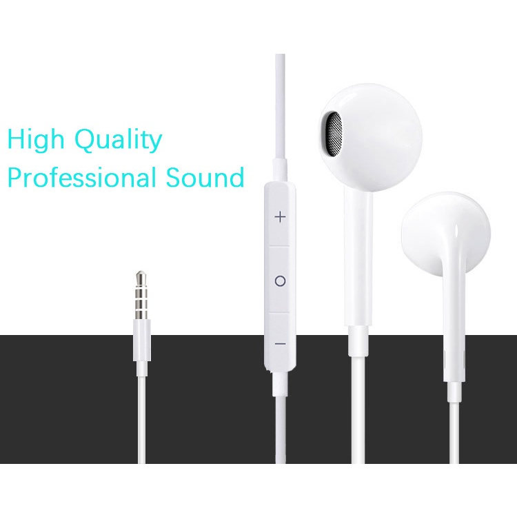 Tai Nghe Có Dây Giắc 3.5mm Chuyên Dụng Cho Xiaomi Huawei iPhone 5 6