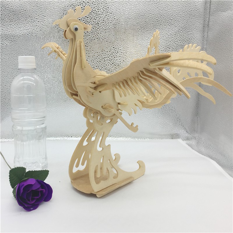 Đồ chơi lắp ráp gỗ 3D Mô hình Phượng Hoàng Phoenix