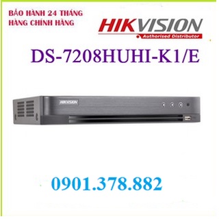 Đầu ghi hình ds-7208huhi-k1/e tvi-ip 8 kênh hikvision