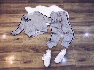 Bộ mặc nhà nỉ da cá