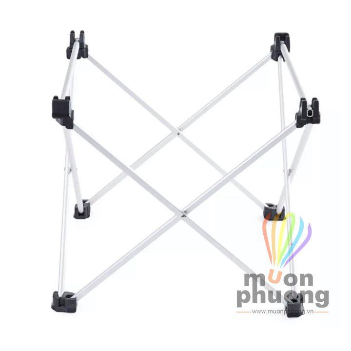 Bàn nhôm xếp size S 41x35 dã ngoại cắm trại siêu nhẹ - MUÔN PHƯƠNG SHOP
