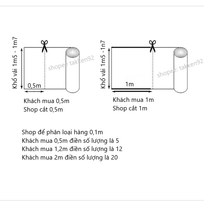 [VẢI COTTON] may đồ cho bé gái - mẹ tập may - tiên cá