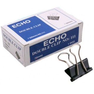 Kẹp Bướm ECHO Nhiều Kích Cỡ (Hộp 12 Kẹp)