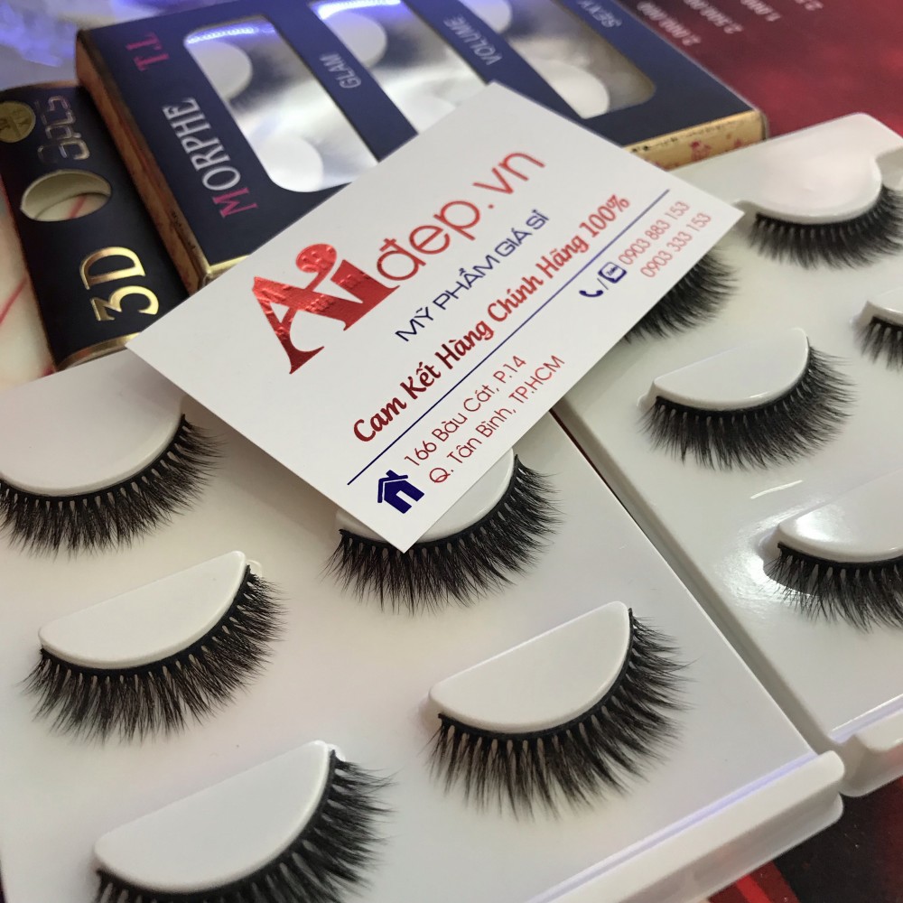 Lông mi chồn 3D 3PCS 3 Fashion Eyelashes 3 Faux-Cils