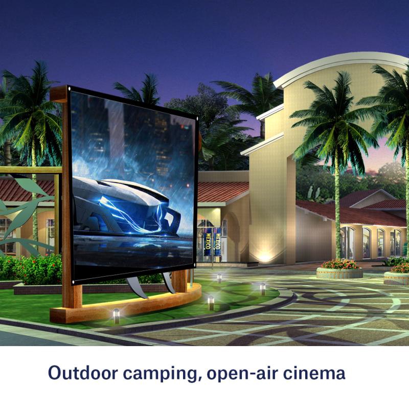 Màn hình chiếu 4:3 60/72/74/100/120 inch có thể gấp gọn tiện dụng