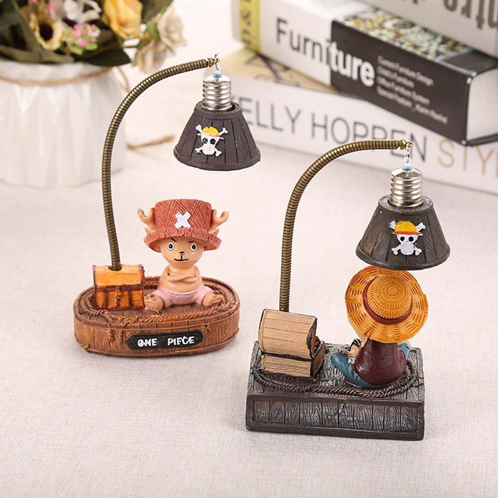 Mô hình nhân vật Luffy bằng nhựa resin dễ thương để bàn trang trí