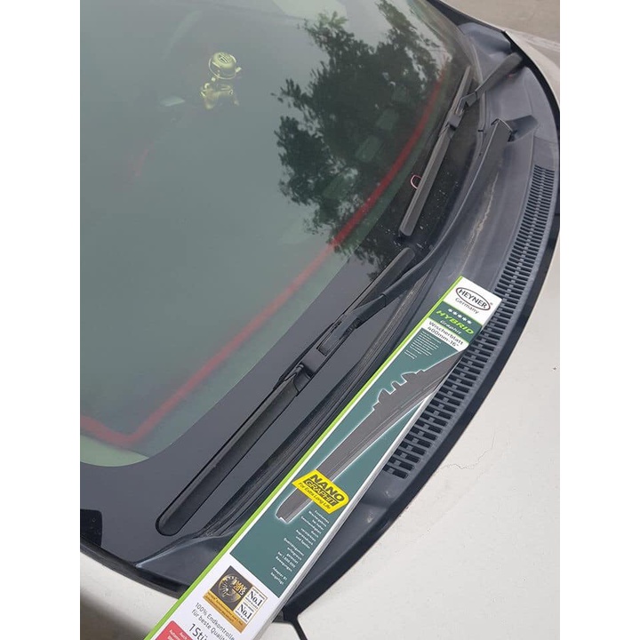 Gạt mưa ô tô Heyner Germany chính hãng công nghệ Hybrid Nano-Gạt mưa ô tô Xương mềm Heyner của Đức đủ các size 14-28inch