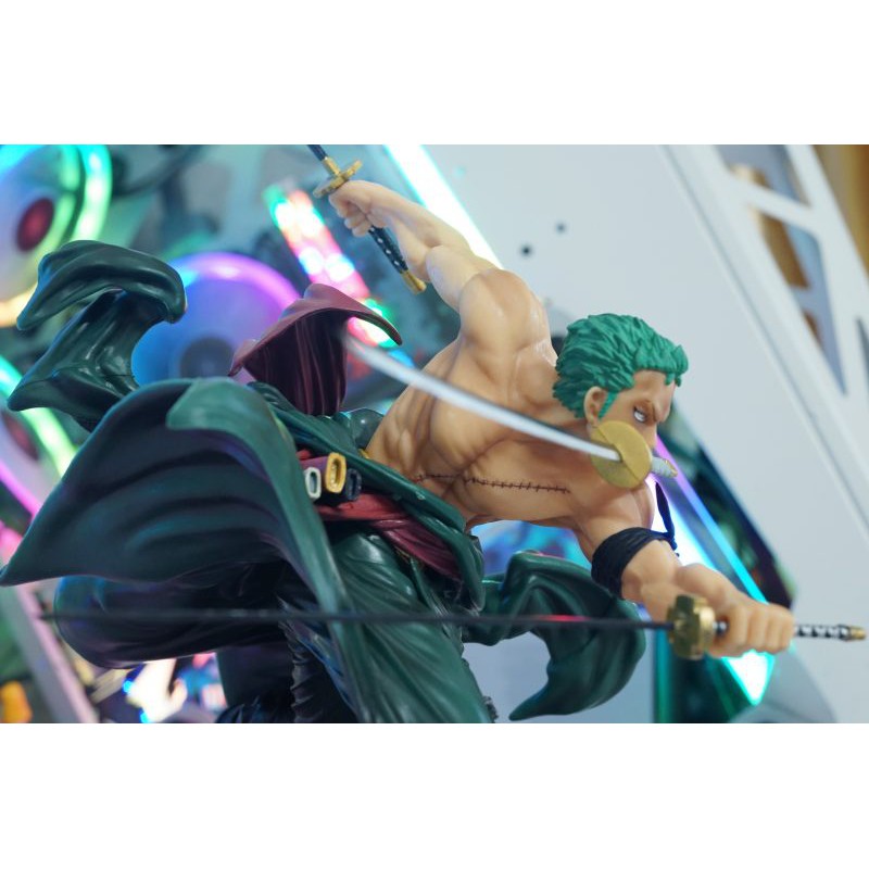 MÔ HÌNH ZORO MÚA KIẾM 20CM