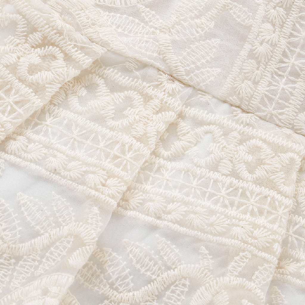 Bộ Áo Liền Quần Phối Ren Cho Bé Gái Sơ Sinh