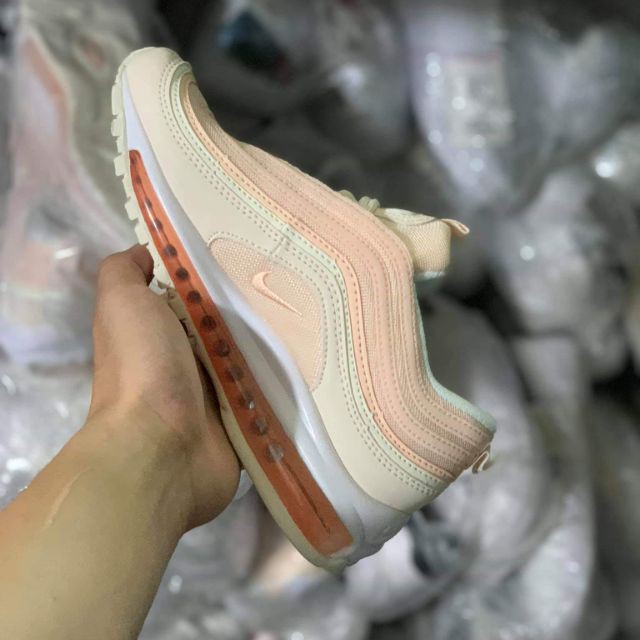 [FULL TAG + BOX] Giày Nike Air Max 97 Full Hồng Phản Quang