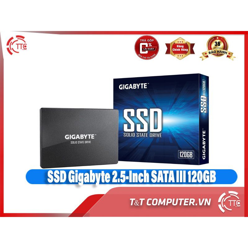 Ổ Cứng SSD 120GB Gigabyte tốc độ cao new 100% bảo hành 3 năm giá tốt