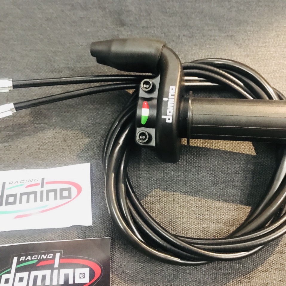Cùm ga tăng tốc DOMINO 2 dây ga trên thích hợp sử dụng cho xe WINNER, EXCITER, SONIC, SATRIA  XE GHI ĐÔNG TRẦN