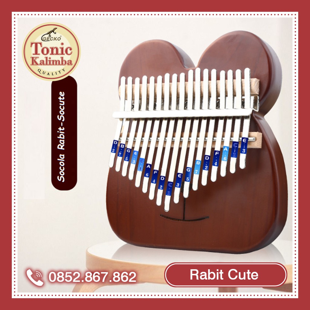 Đàn Kalimba Tonic gỗ tràm Long An dành cho bạn mới tập chơi BB-M17 Shop online