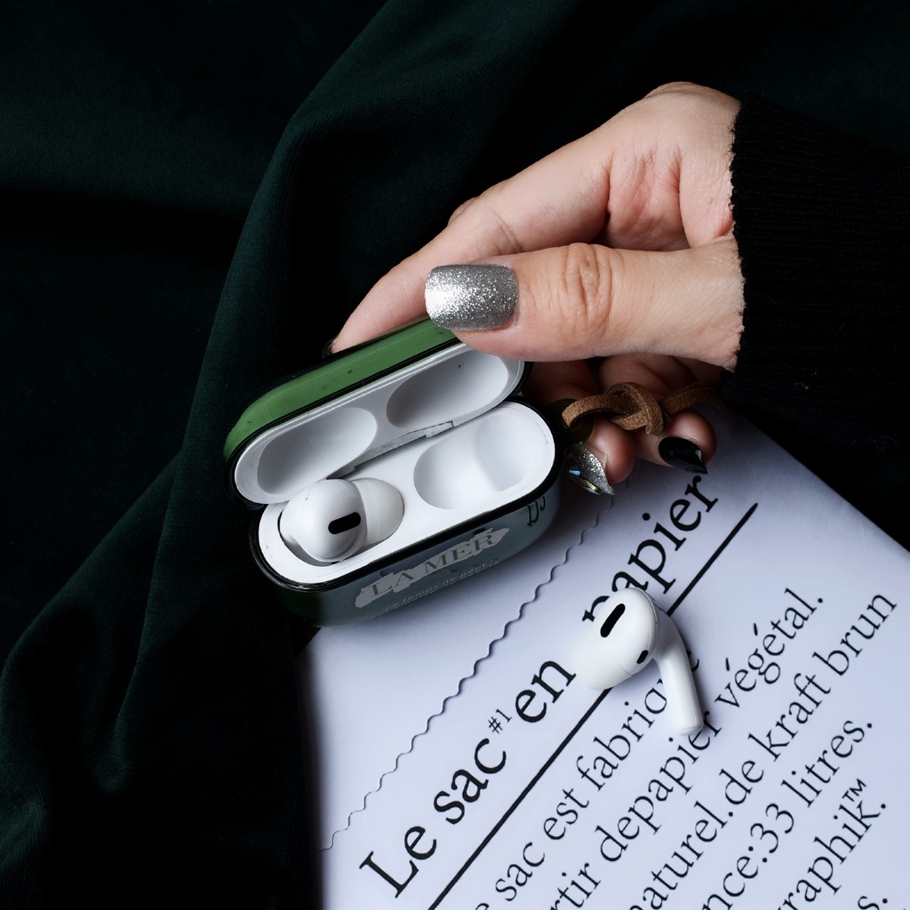 Ốp Bảo Vệ Hộp Đựng Tai Nghe compatible AirPods 3 / 3 / 3rd) 2021 Curcompatible AirPods3 Pro compatible AirPods2gen Chất Lượng Cao