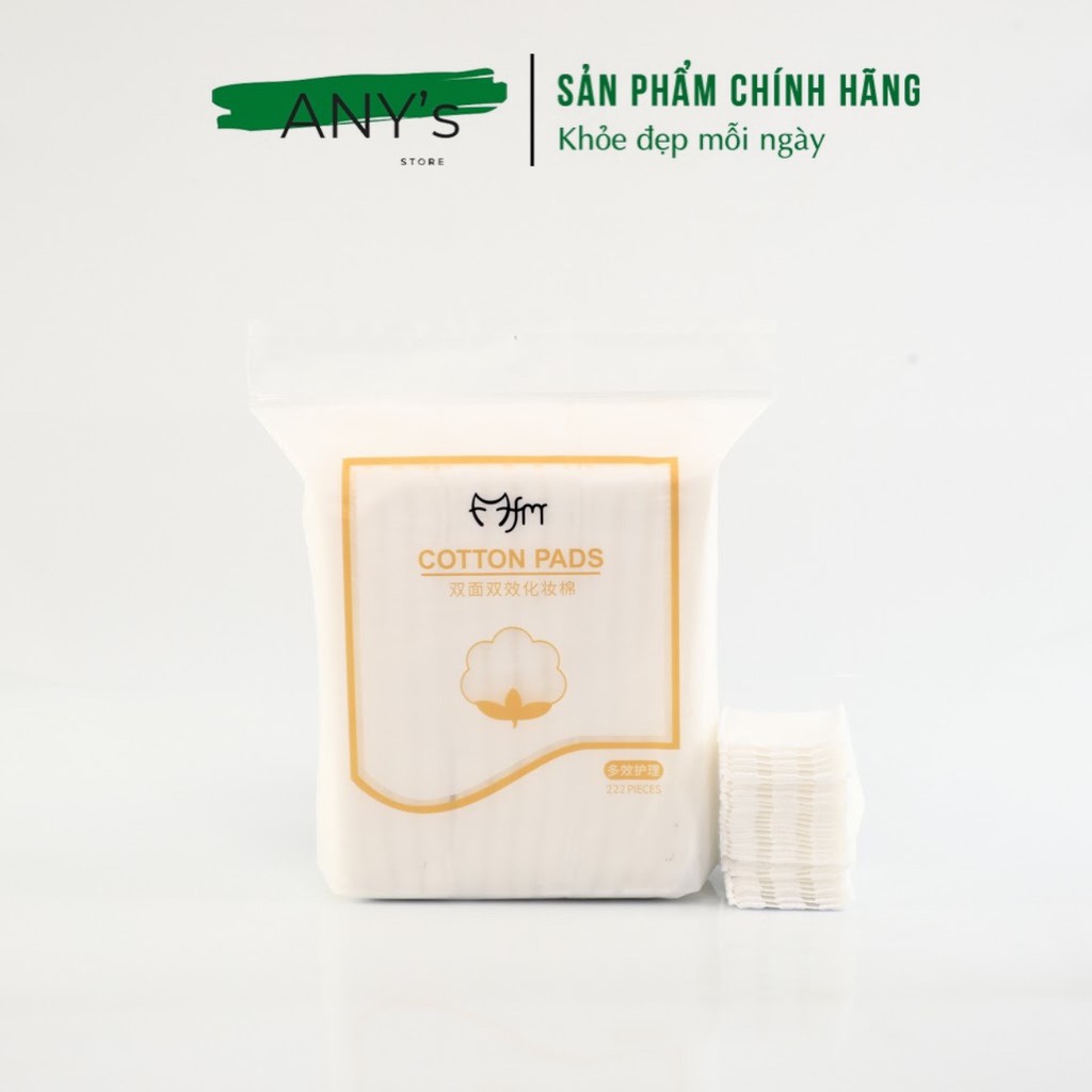 Bông Tẩy Trang 3 Lớp Cotton Pads 222 miếng