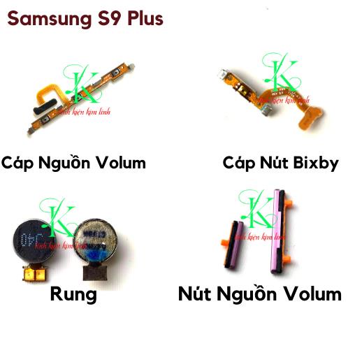 Bộ linh kiện nút nguồn volum thay cho samsung s9 plus