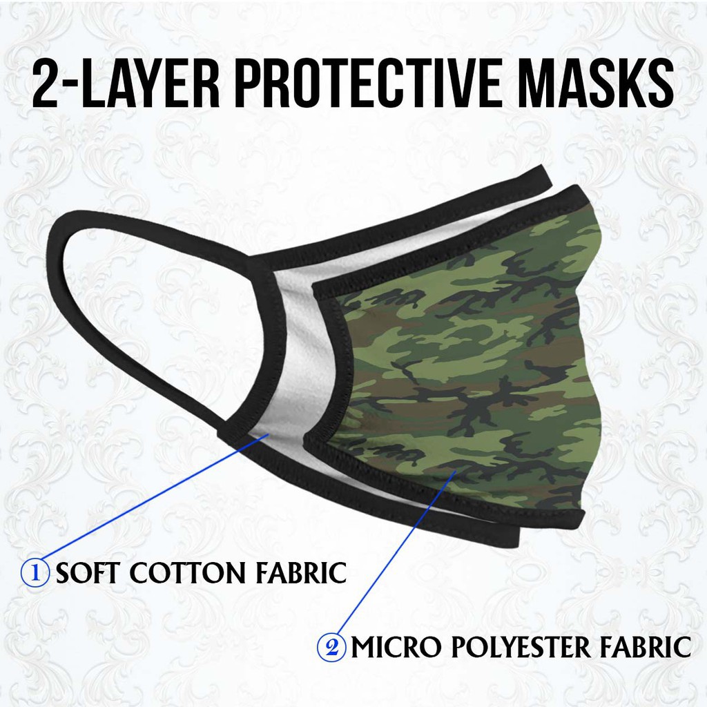 [BÁN LẺ GIÁ SỈ]Khẩu Trang Camo Họa Tiết Lính Độc Lạ Hàng VNXK | BigBuy360 - bigbuy360.vn