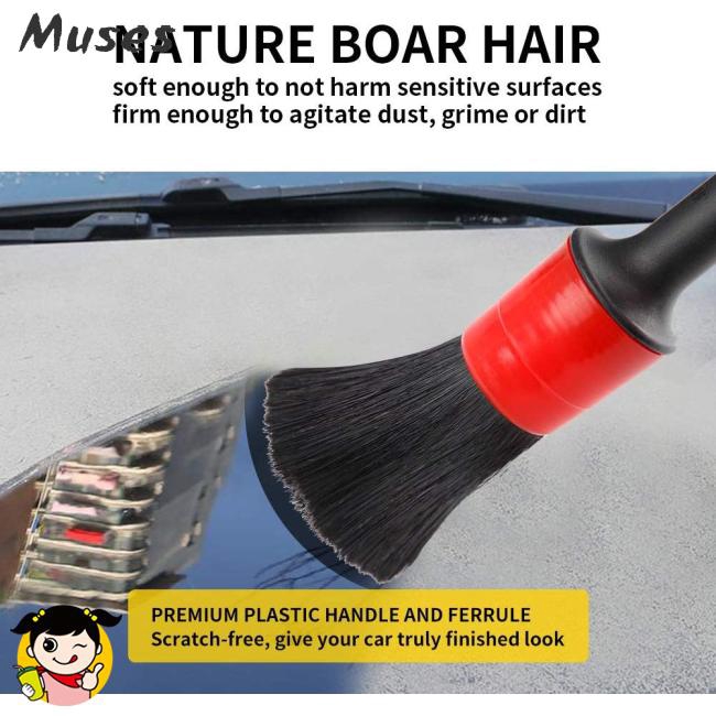 Bộ 6 Bàn Chải Đầu Mềm Chuyên Dụng Làm Sạch Xe Hơi
