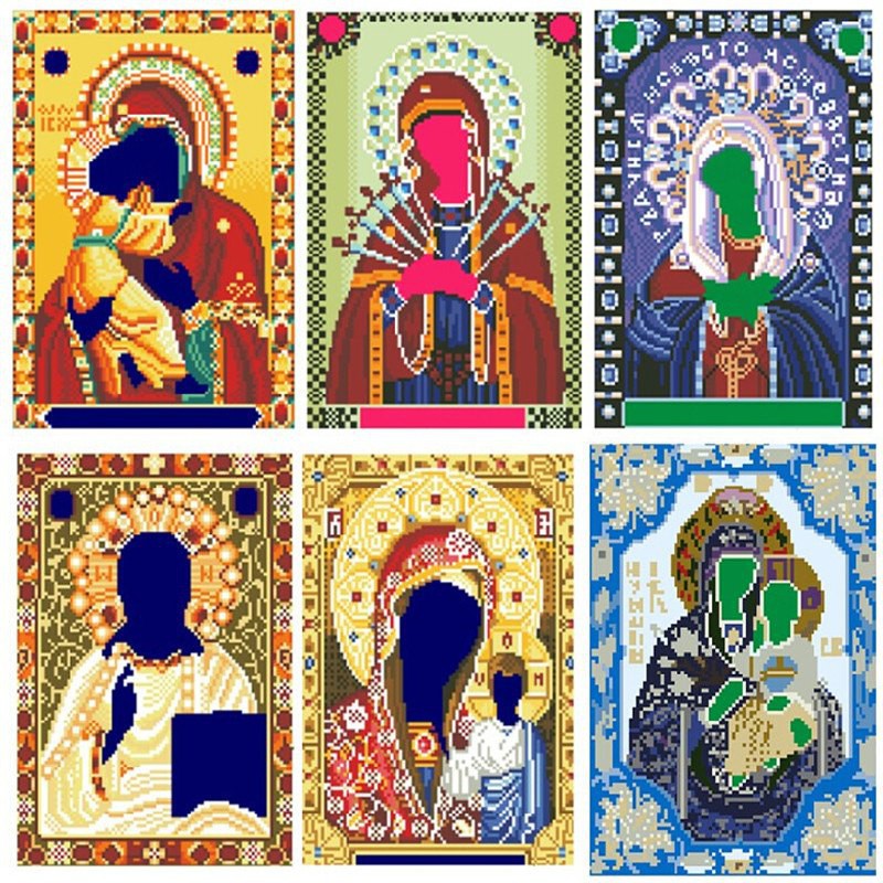 Bộ tranh đính đá tự làm dùng treo tường trang trí | BigBuy360 - bigbuy360.vn