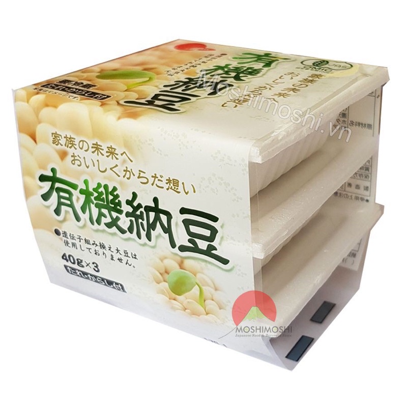 Natto/ Đậu tương lên men. Asaichiban 3 hộp/ lốc