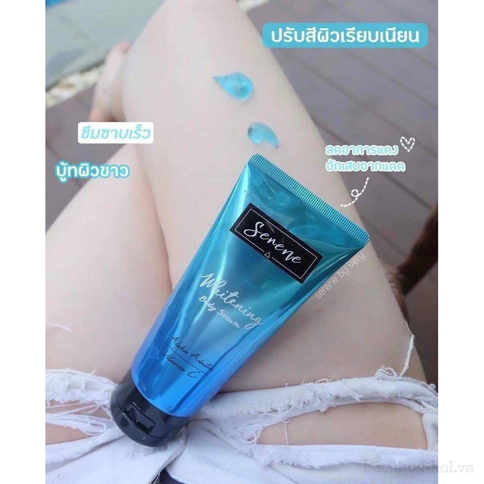 SENENE Whitening body Serum ƙích dưỡng trắŉg da chuẩn Thái lan