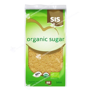 Đường cát vàng hữu cơ sis organic sugar, gói 500g