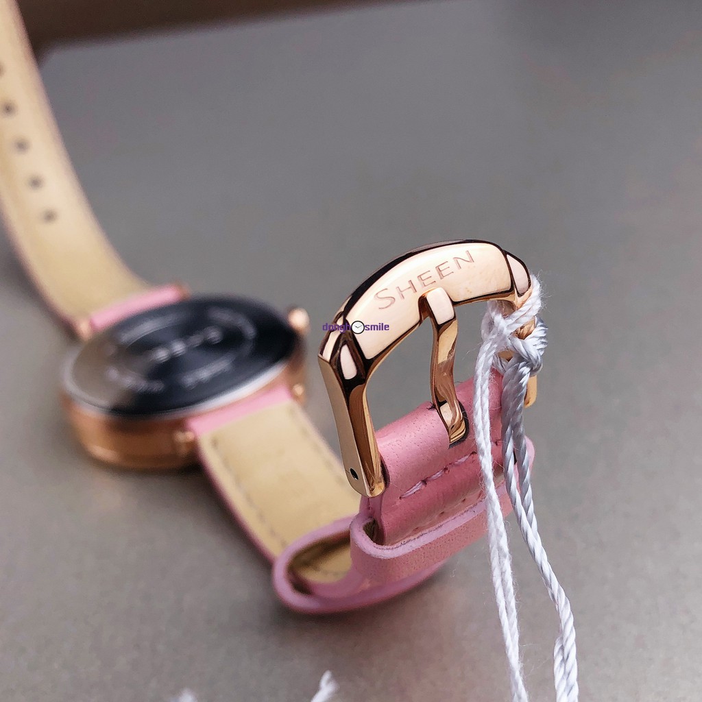 Đồng hồ nữ Casio sheen nữ giá rẻ SHE-3066PGL-4AUDF