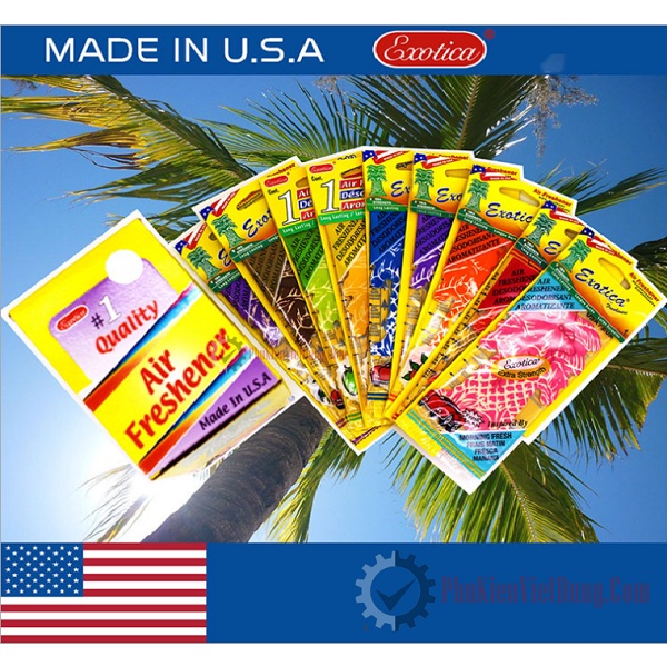 LÁ THƠM HÌNH CÂY CỌ EXOTICA FRESH USA