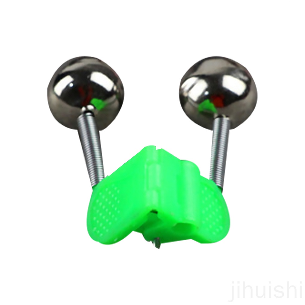 Chuông đôi báo cá cắn câu bằng sắt