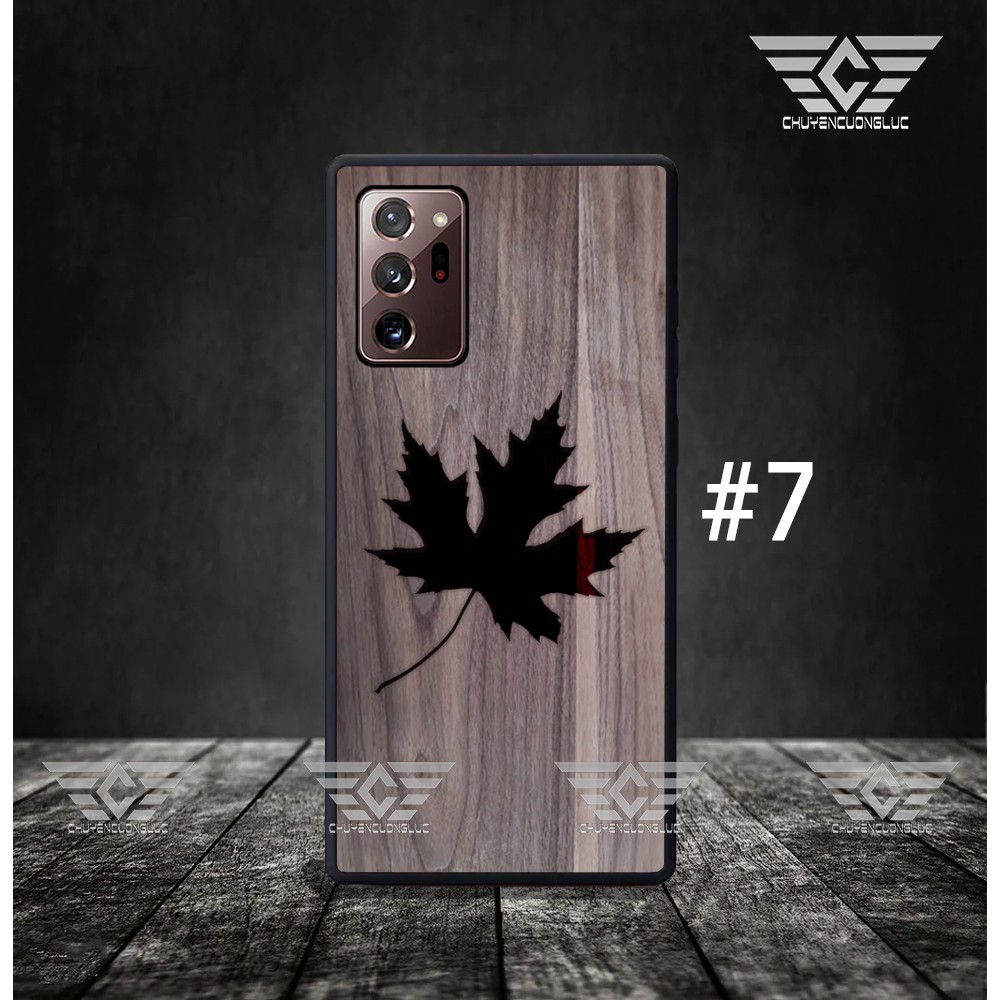 Ốp lưng bằng gỗ SAMSUNG NOTE 20/ NOTE 20 ULTRA - GỖ TỰ NHIÊN WALNUT