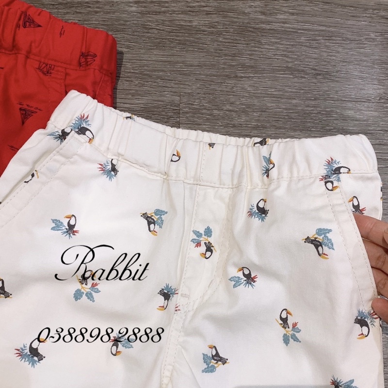 Quần kaki hoạ tiết Uni