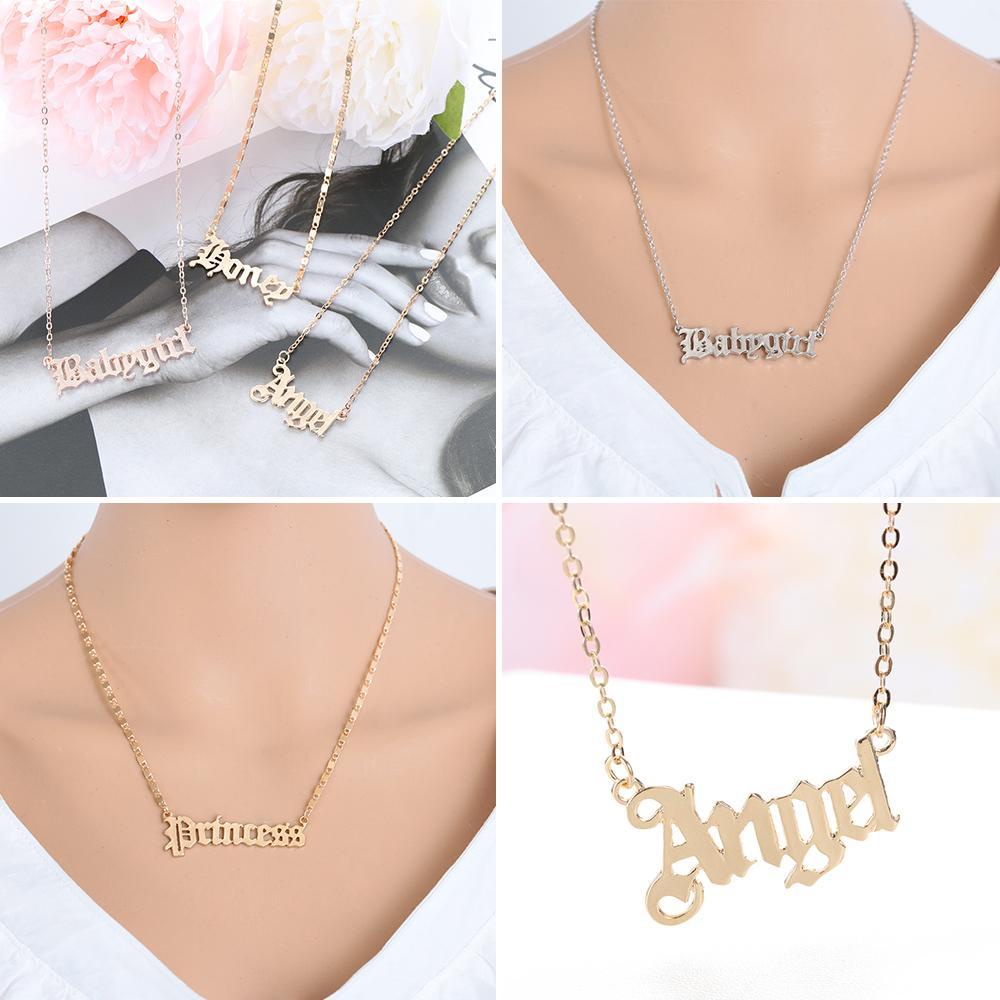 Vòng cổ Thép Không Gỉ Mặt Thiên Thần Mật Ong Mới